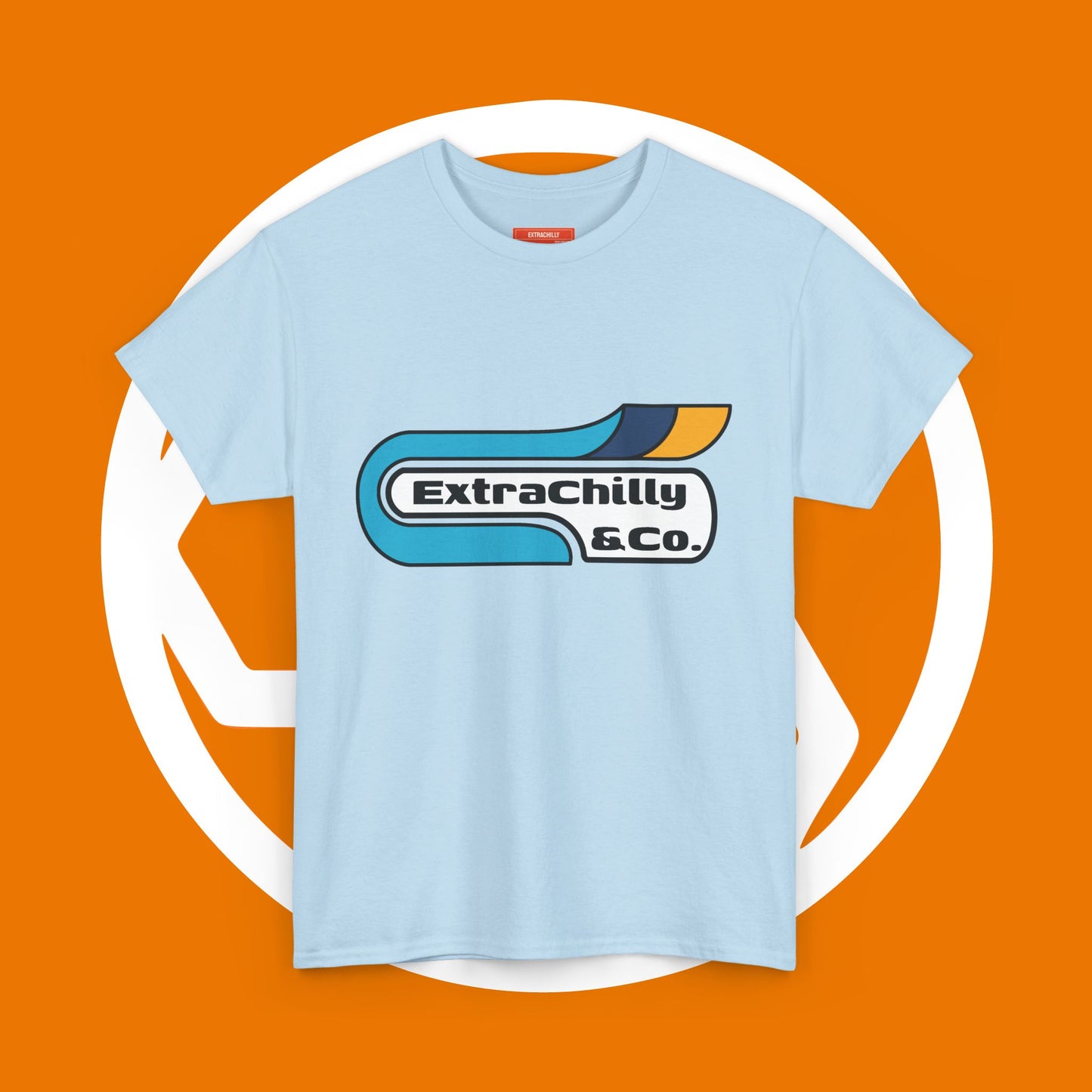 Extrachilly Unisex Heavy Cotton Tee - Casual Graphic Tee, Everyday Wear