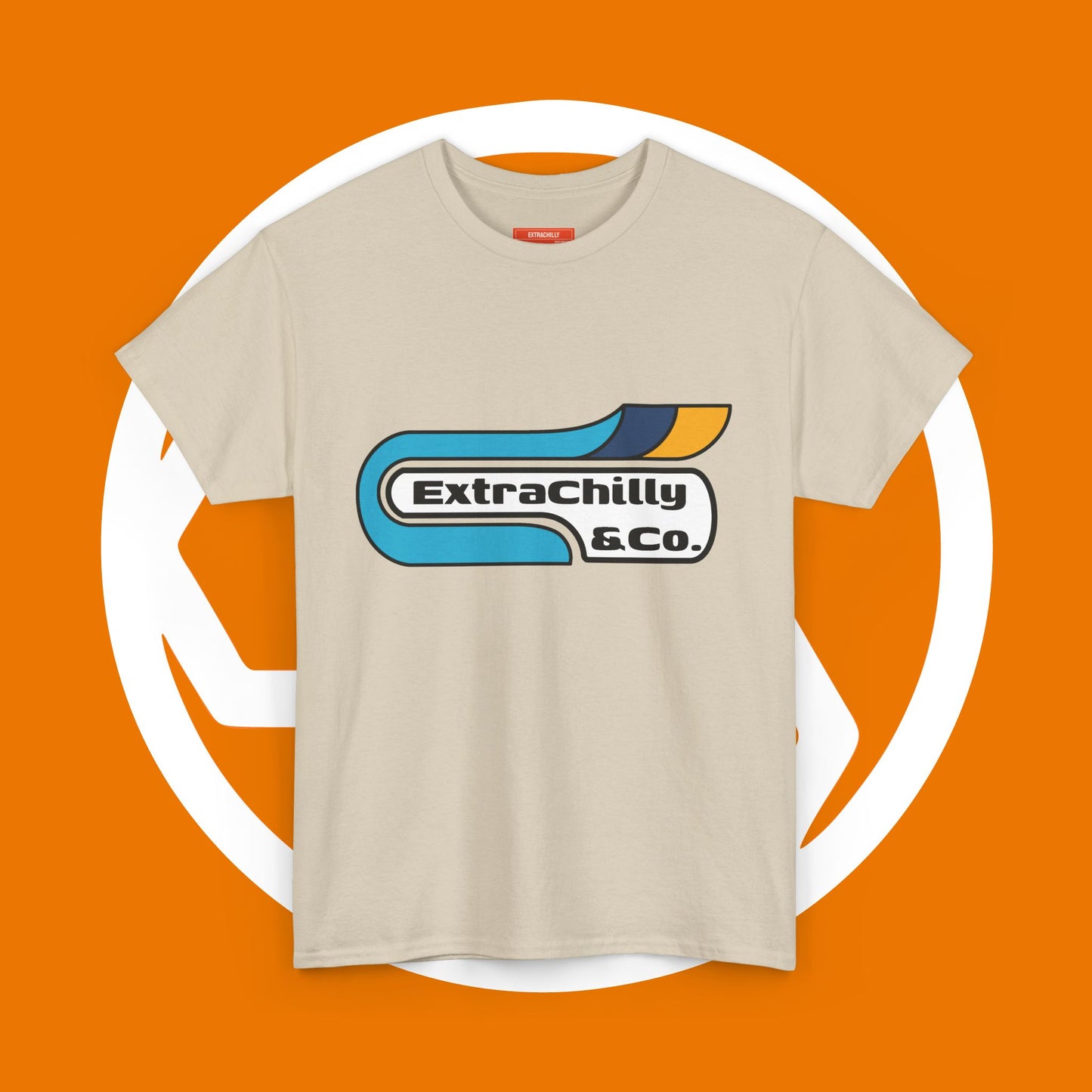 Extrachilly Unisex Heavy Cotton Tee - Casual Graphic Tee, Everyday Wear