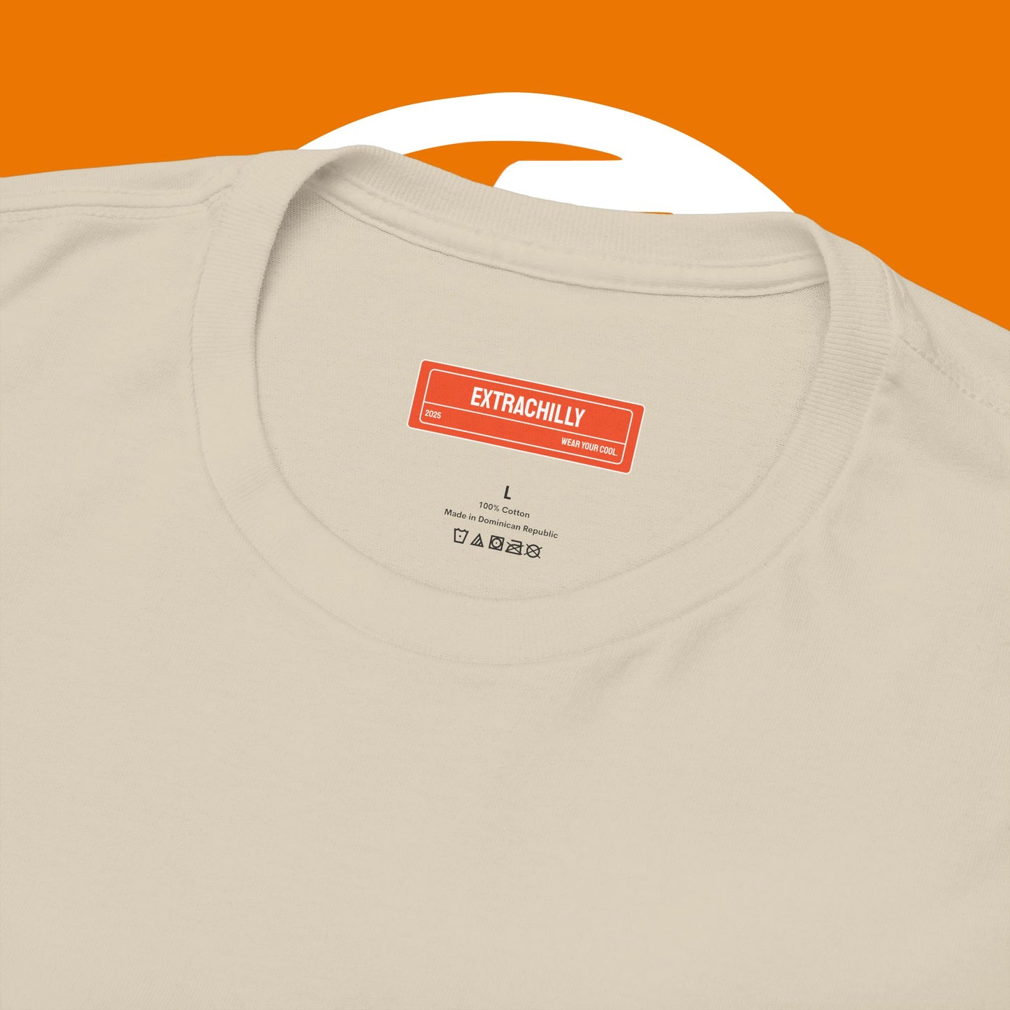 Extrachilly Unisex Heavy Cotton Tee - Casual Graphic Tee, Everyday Wear