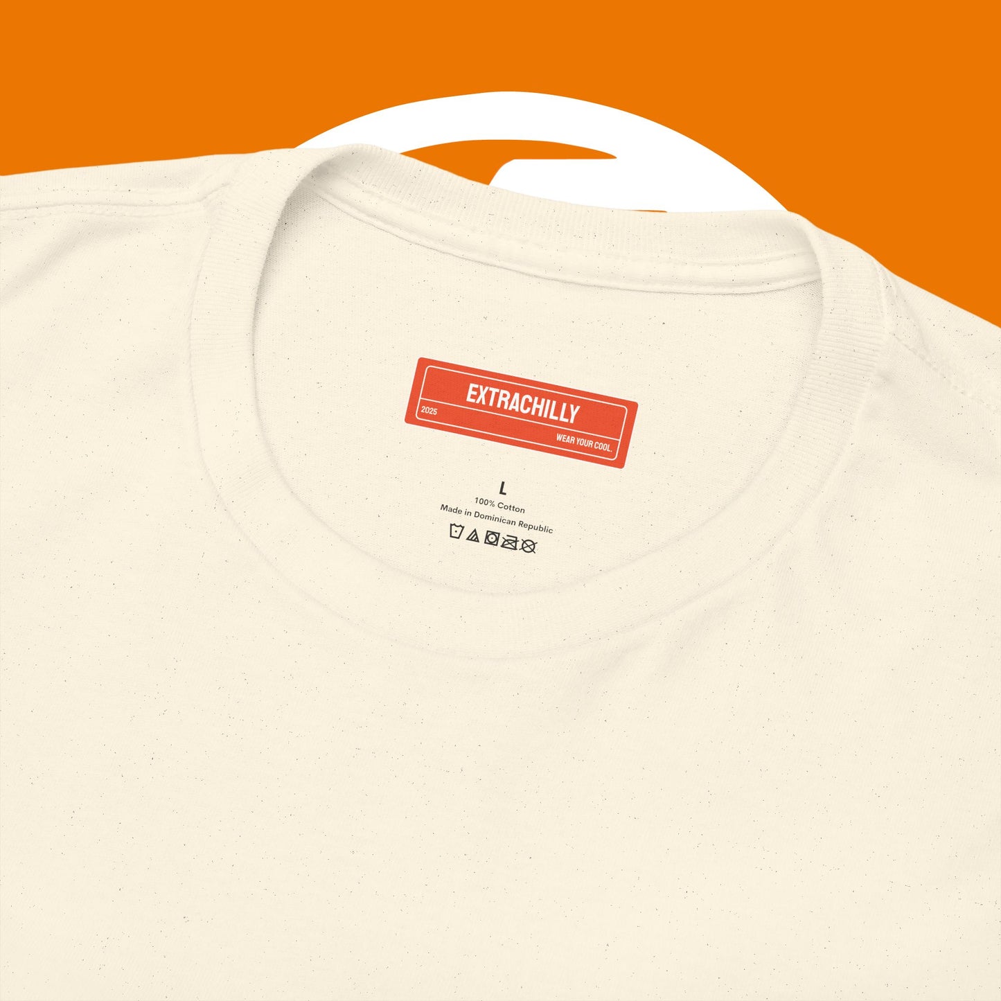 Extrachilly Unisex Heavy Cotton Tee - Casual Graphic Tee, Everyday Wear