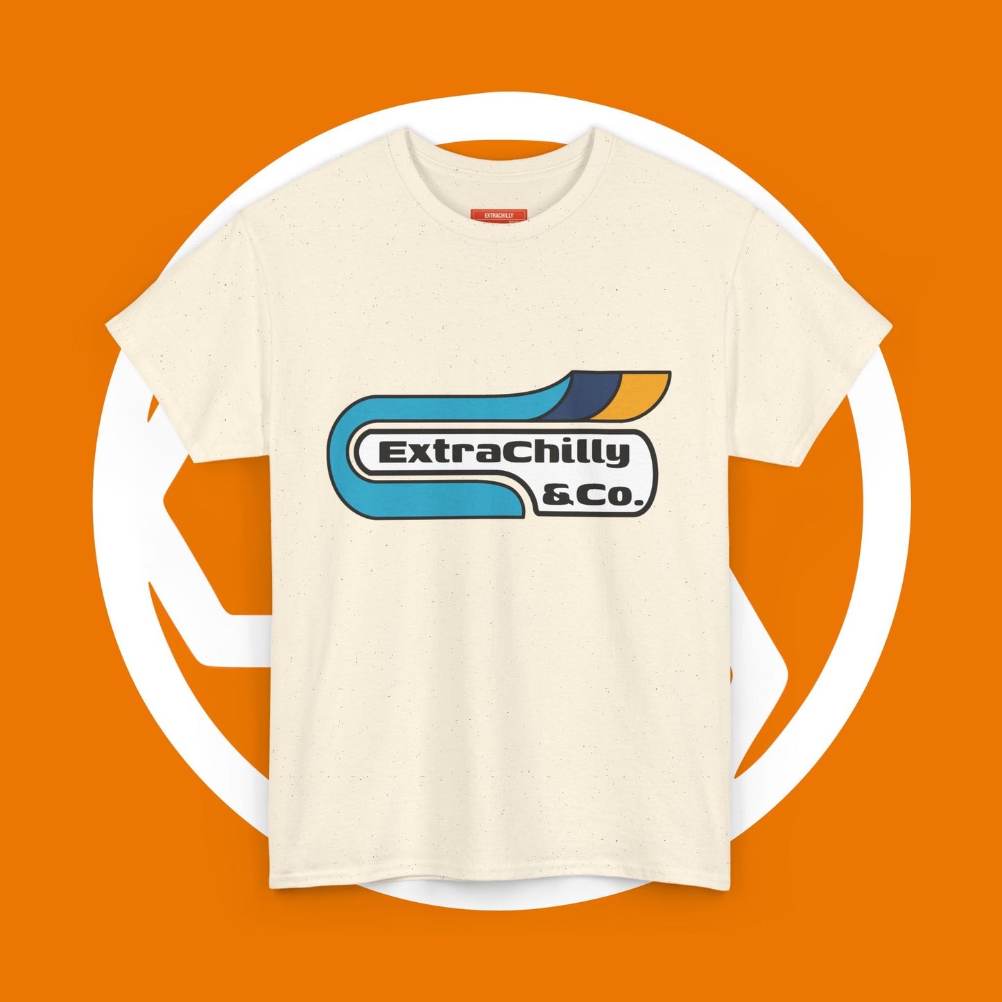 Extrachilly Unisex Heavy Cotton Tee - Casual Graphic Tee, Everyday Wear
