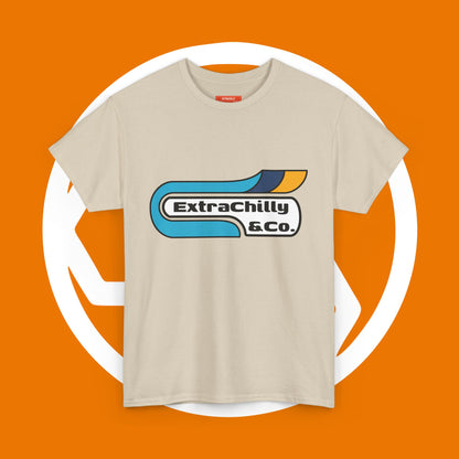 Extrachilly Unisex Heavy Cotton Tee - Casual Graphic Tee, Everyday Wear