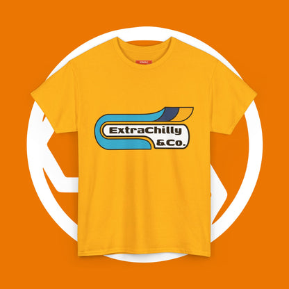 Extrachilly Unisex Heavy Cotton Tee - Casual Graphic Tee, Everyday Wear